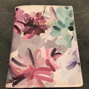 Floral Passport Holder